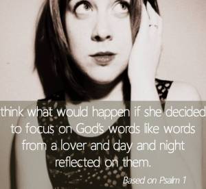 think what would happen if she decided to