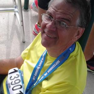 after my fort4fitness half-marathon